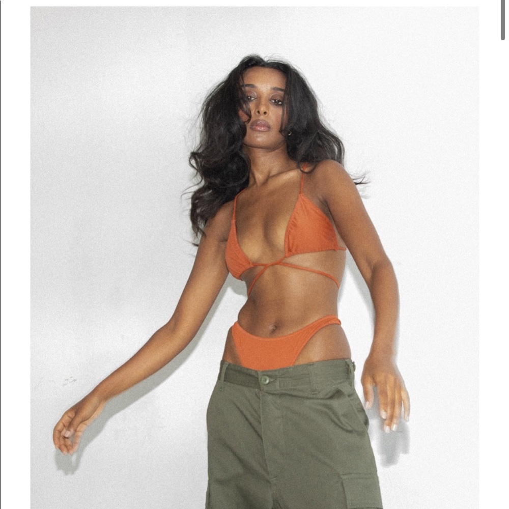 Local European Noa String Tie Top